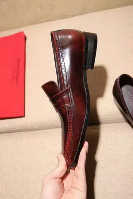 Salvatore Ferragamo Business Men Shoes--053